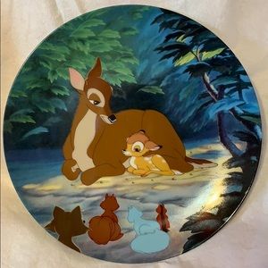 HP🎉PLATE#3 Knowles Hello Little Prince Bambi Collectible Disney Plate